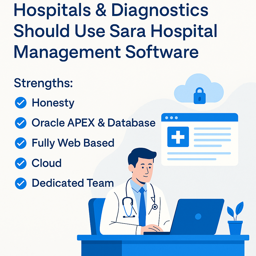  Why Bangladeshi Hospitals & Diagnostic Centers Should Use Sara Hospital Management Software